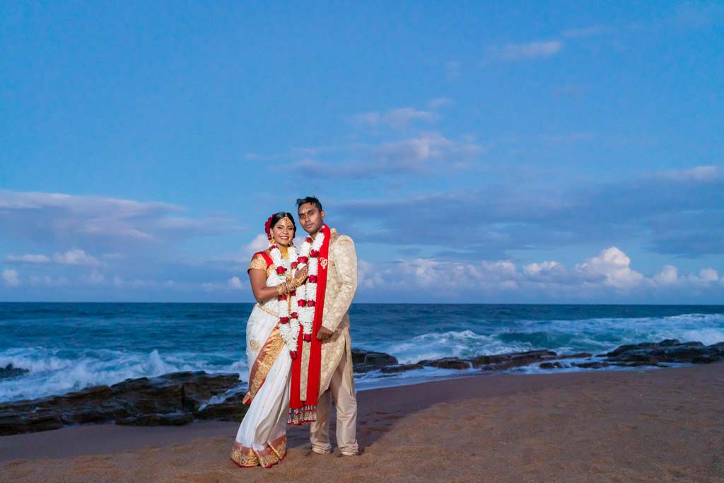 shree veeraboga emperumal temple-wedding-sean baker photography, bride and groom, beach creative shoot